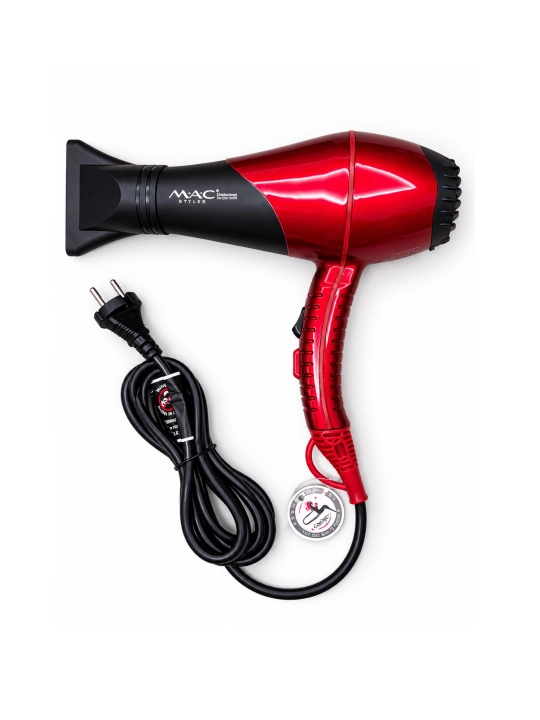 Professional fen soch quritgich MAC, quritish va turmaklash uchun, 2600W