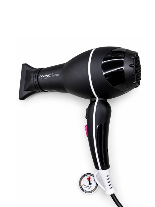 Professional fen soch quritgich MAC, quritish va turmaklash uchun, 2600W