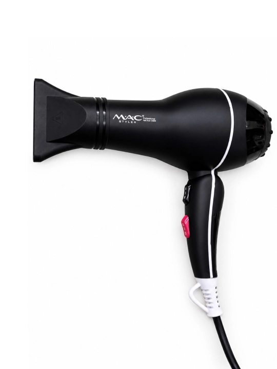 Professional fen soch quritgich MAC, quritish va turmaklash uchun, 2600W
