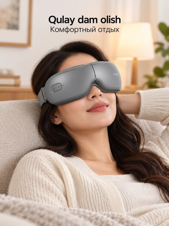Умный массажёр для области глаз WiWU Wi-YD001, портативный