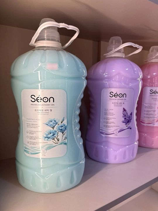 Универсальный гель для стирки белья SEON, Для белых и цветных вещей 4.5 кг