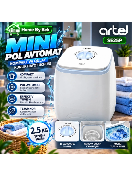 Стиральная машинка полуавтомат Artel SE25P