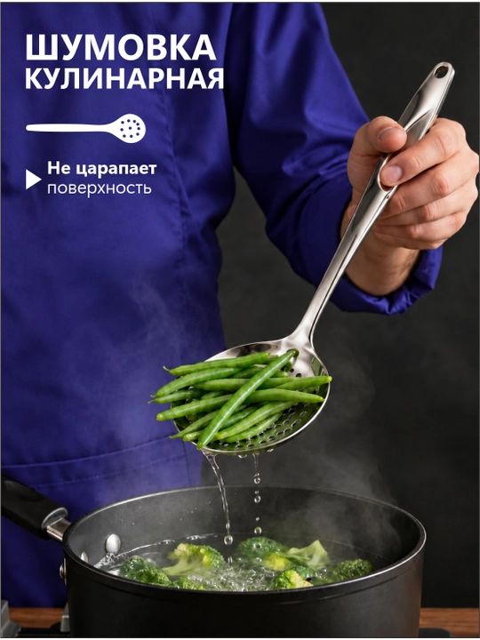 Кухонный набор принадлежностей VICALINA, набор для кухни половник шумовка