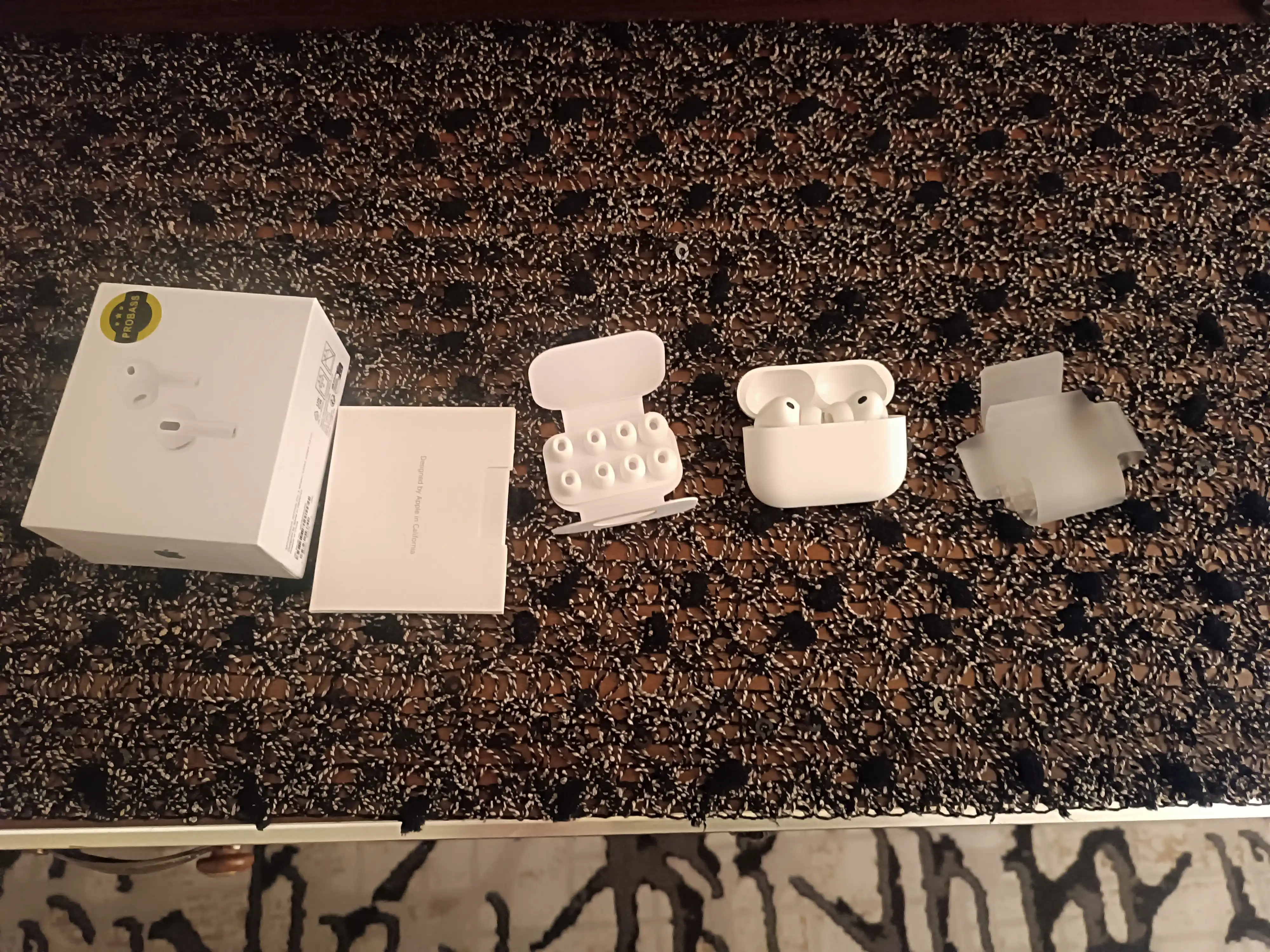 Simsiz quloqchinlar Pods Pro 3, iPhone va Android uchun naushnik sensorli (+bonus sovg'a)