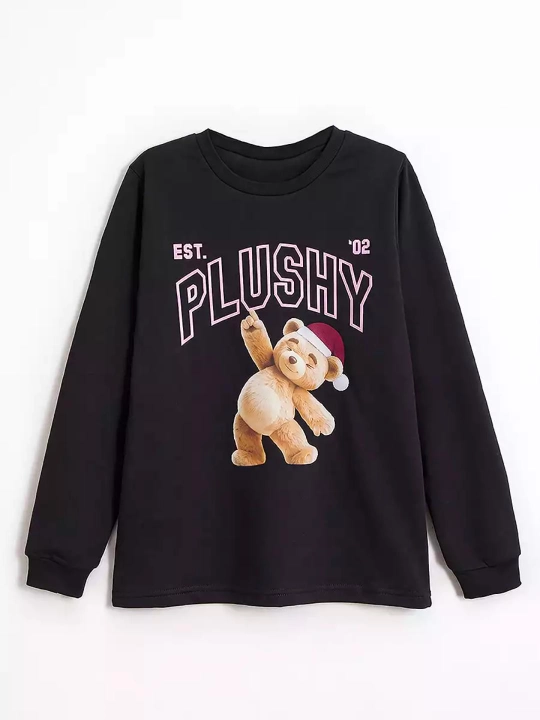 Qiz bola uchun pijama, qalin nachosli pijama, paxta NEO