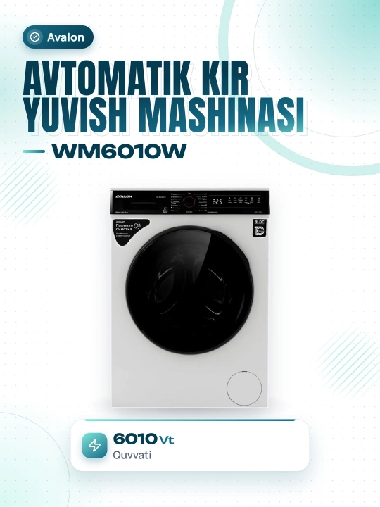 Avalon стиральная машина AVL WM6010W, для дома