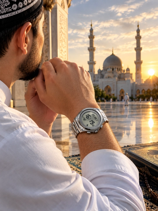 Al Fajr namoz vaqtini eslatuvchi suv o‘tkazmaydigan erkaklar soati