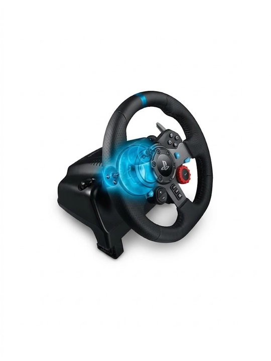 O‘yin ruli to‘plami Logitech G29 Driving Force + Shifter uzatma qutisi, pedallar bilan, PC