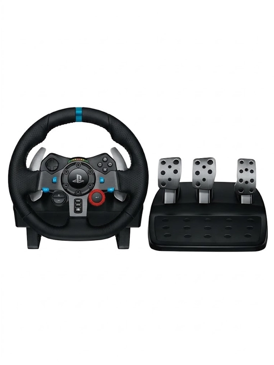 O‘yin ruli to‘plami Logitech G29 Driving Force + Shifter uzatma qutisi, pedallar bilan, PC