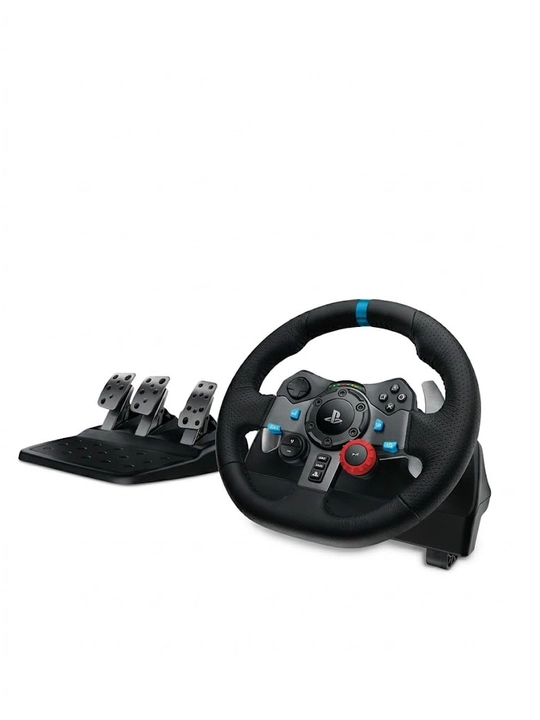 O‘yin ruli to‘plami Logitech G29 Driving Force + Shifter uzatma qutisi, pedallar bilan, PC