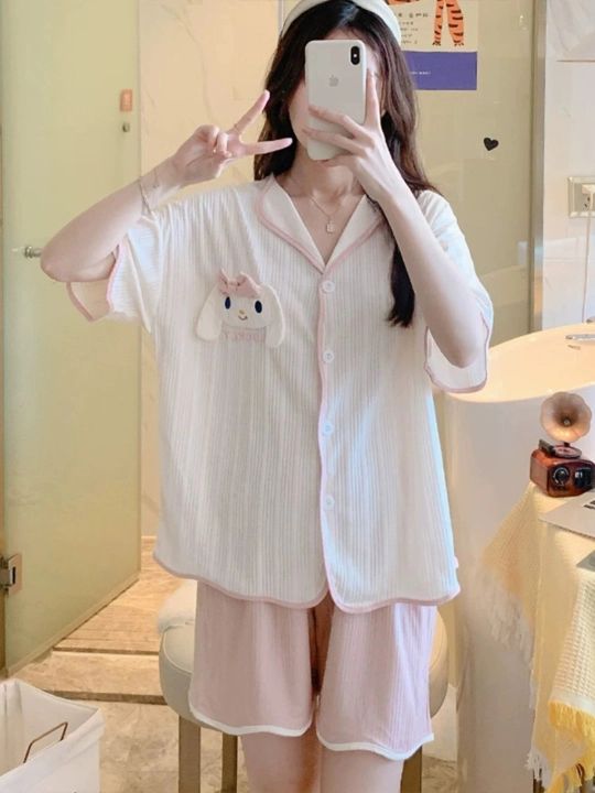 Комплект пижамы для женщин и девушек, домашняя одежда, M-2XL