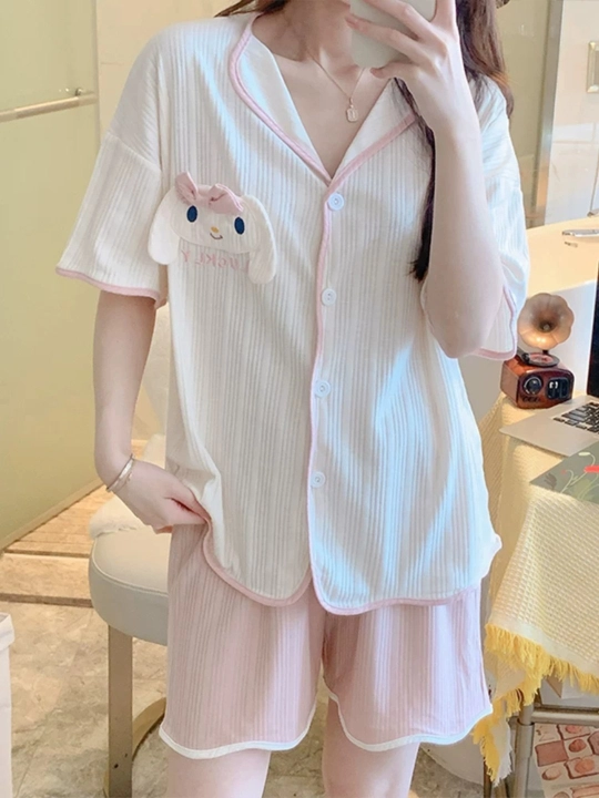 Комплект пижамы для женщин и девушек, домашняя одежда, M-2XL