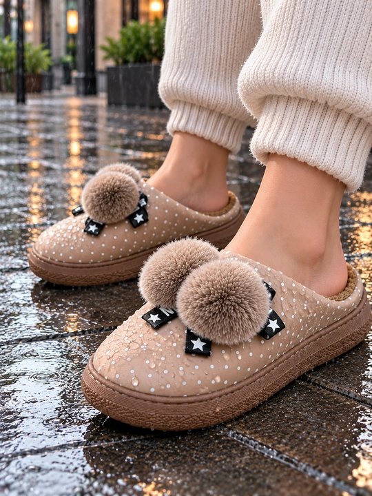 Женские зимние тапочки с мехом 36-41
