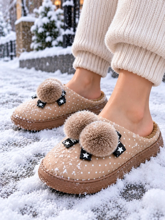 Женские зимние тапочки с мехом 36-41