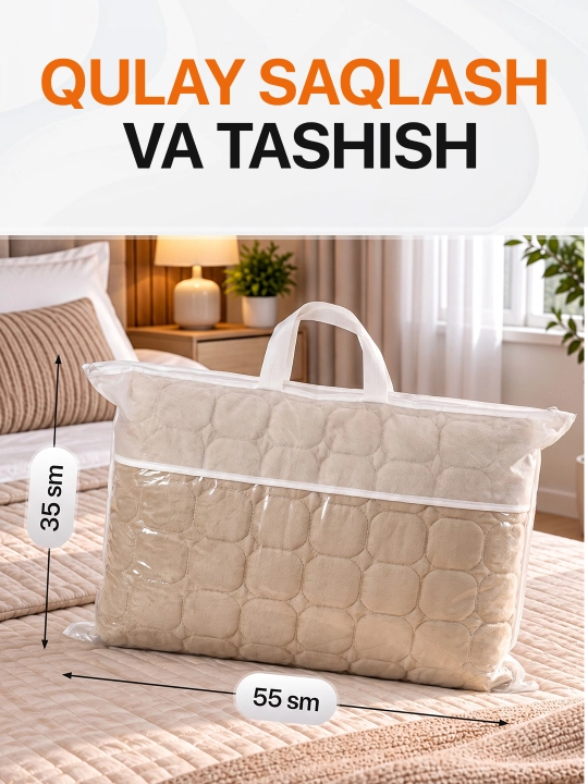 Bambuk matras uchun qoplama namatrasnik, matrasga chexol