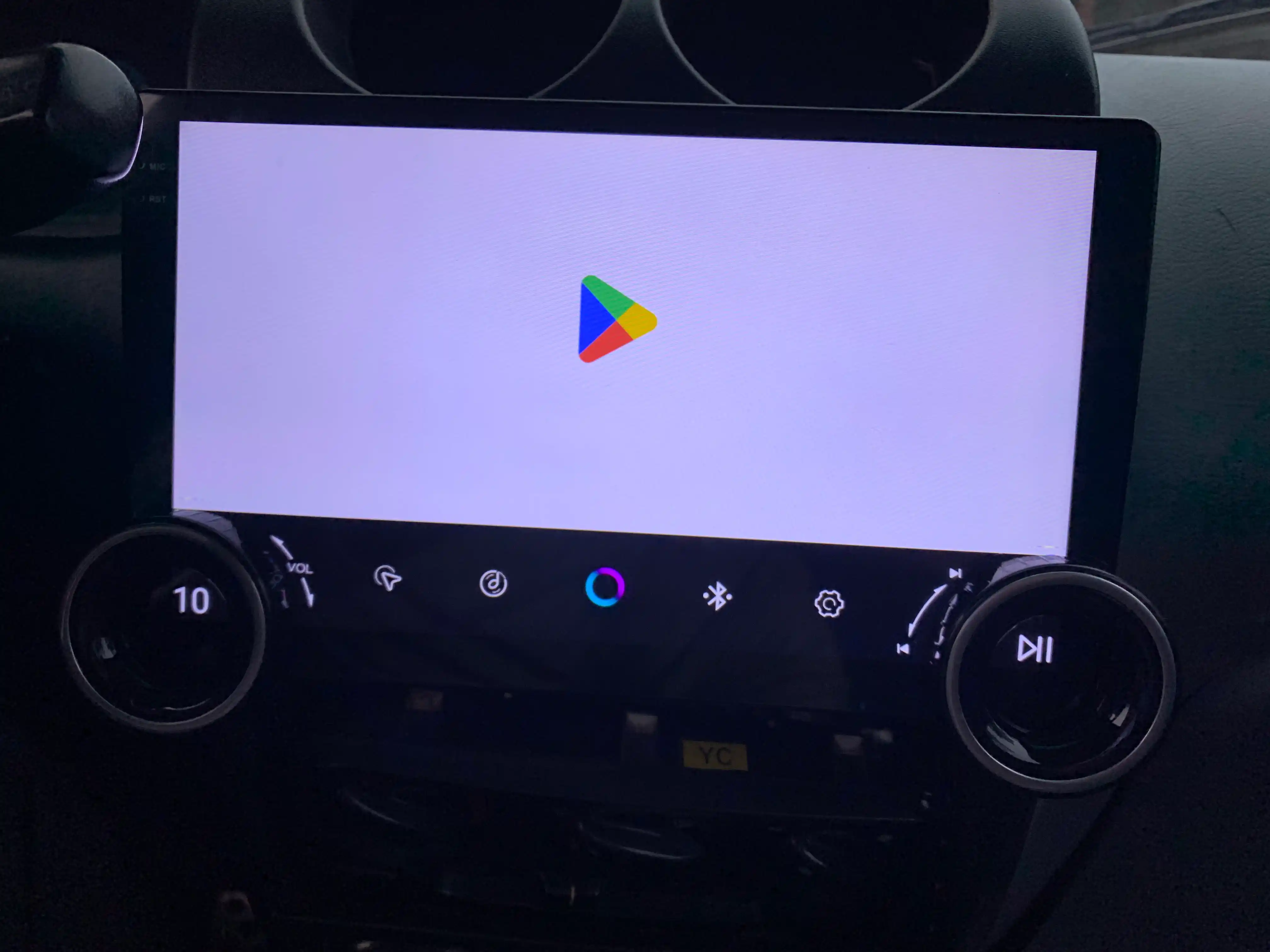 Авто монитор Tesla, Diamond X80 2K, 10.1 дюйма 4+64 ГБ, WiFi кулер, с рамкой и кабелями