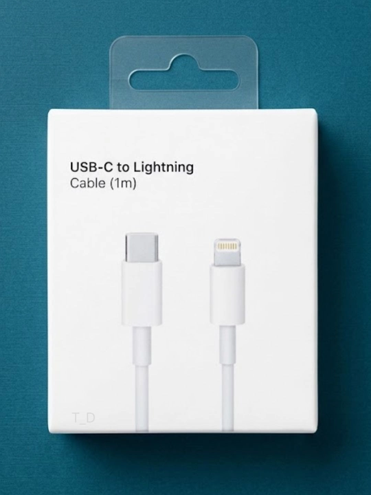 Lightning Кабель для зарядки , Type-C-Lightning, - 