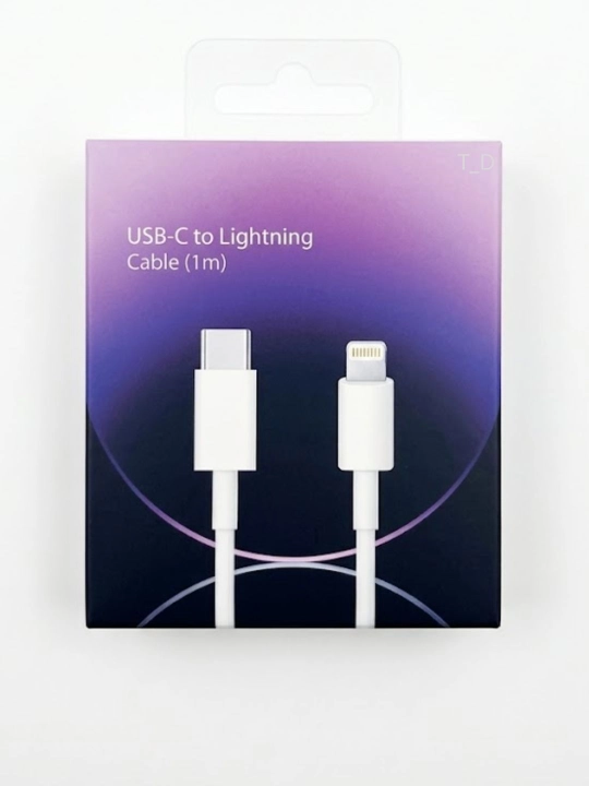 Lightning Кабель для зарядки , Type-C-Lightning, - 
