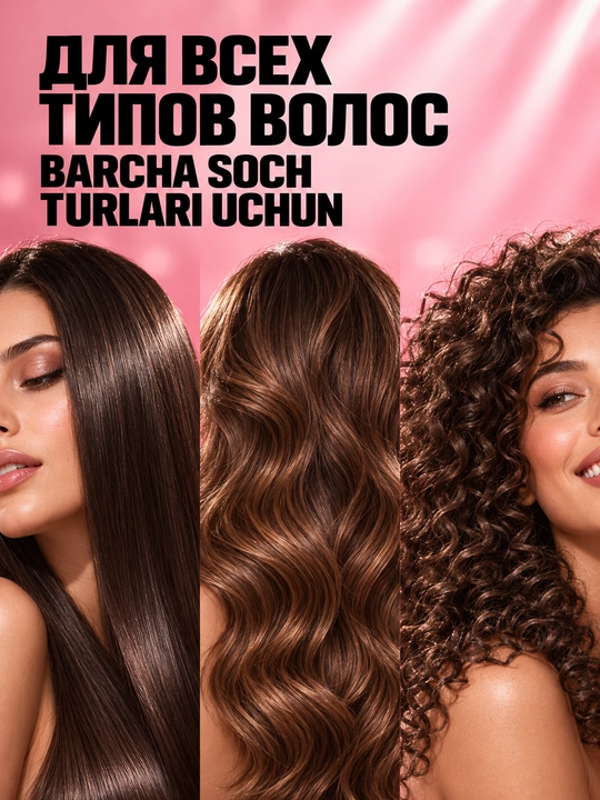 Soch uchun parfyumlangan shampun Touch For You, 1000 ml