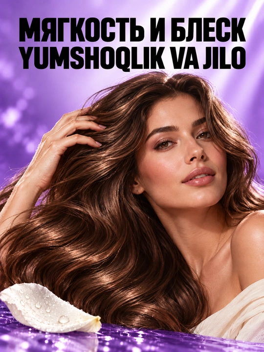 Soch uchun parfyumlangan shampun Touch For You, 1000 ml