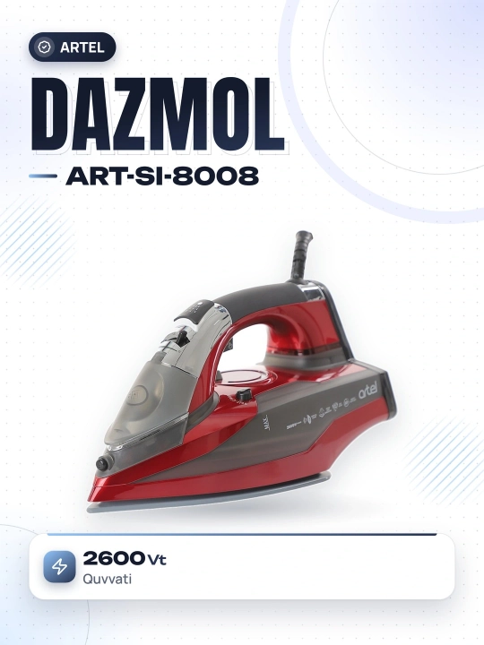 Artel утюг ART-SI-8008, для дома - 