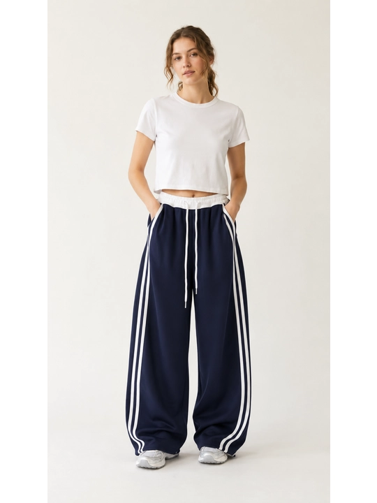 Ayollar uchun oversayz shimlar, jogger shim ayollarga, keng sport shim baggy jogger