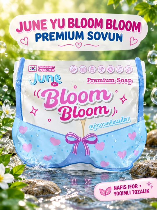 Intim sohalar uchun tiklovchi, antiseptik va oqartiruvchi sovun - 