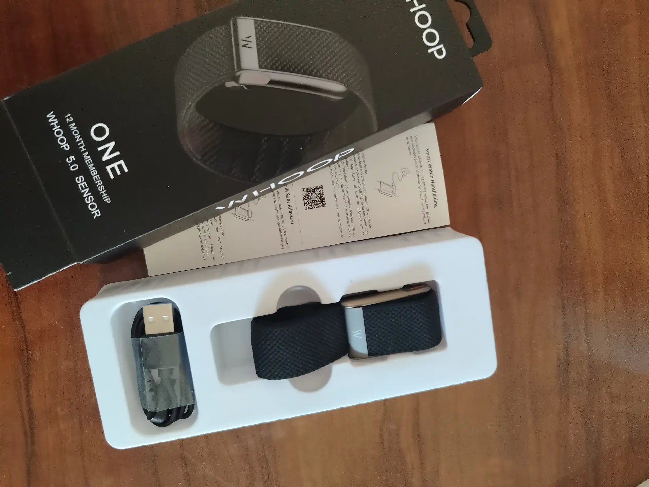 Smart bilaguzuk, WP 100 dan ortiq sport rejimlari, EKG, Bluetooth, IP68, 5 ATM