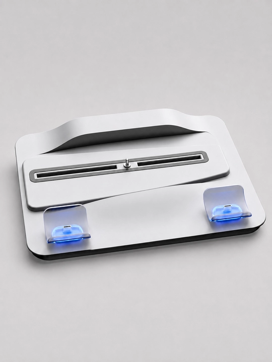 Охлаждающая (Cooler) и зарядная станция для PS5 — для 2 контроллеров, RGB-подсветка, USB