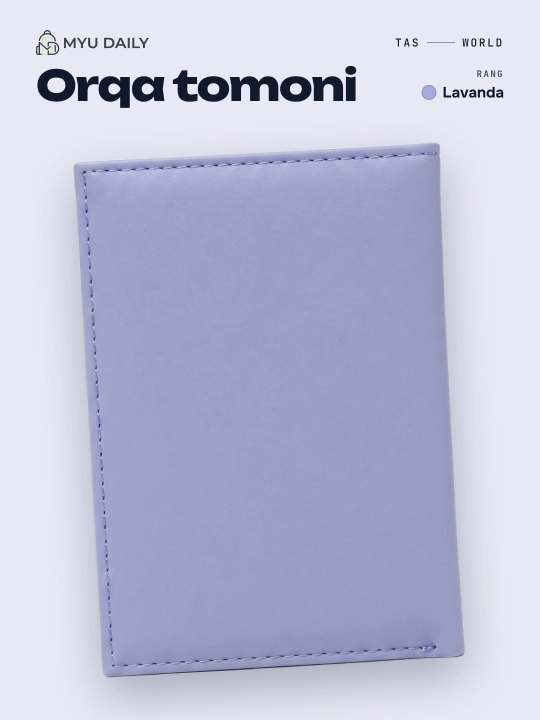 Pasport muqovasi, universal, eko-charmdan Passport Cover