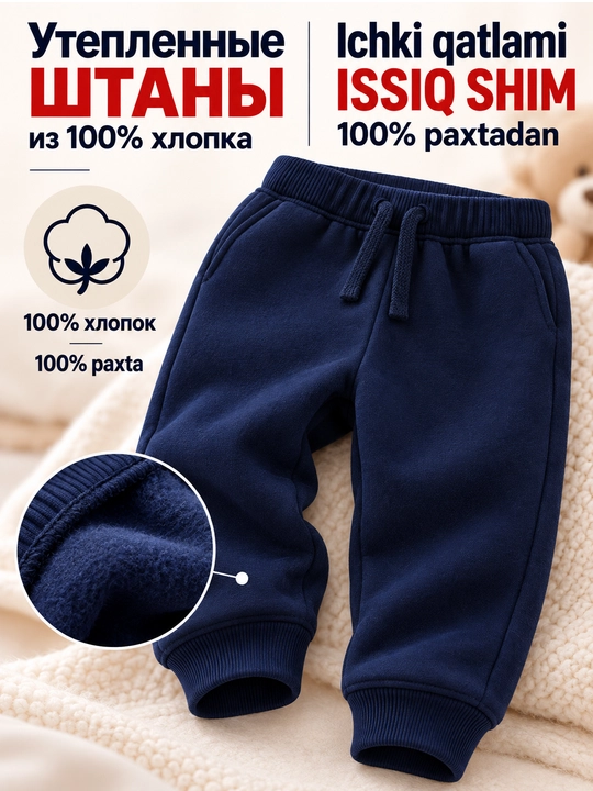 O'g'il bolalar uchun 3 talik kiyim to‘plami, kapyushonli kofta, bodi va shim