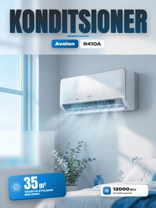Инверторный кондиционер AVALON Inverter 130V Low Voltage, Wi-Fi, R410A