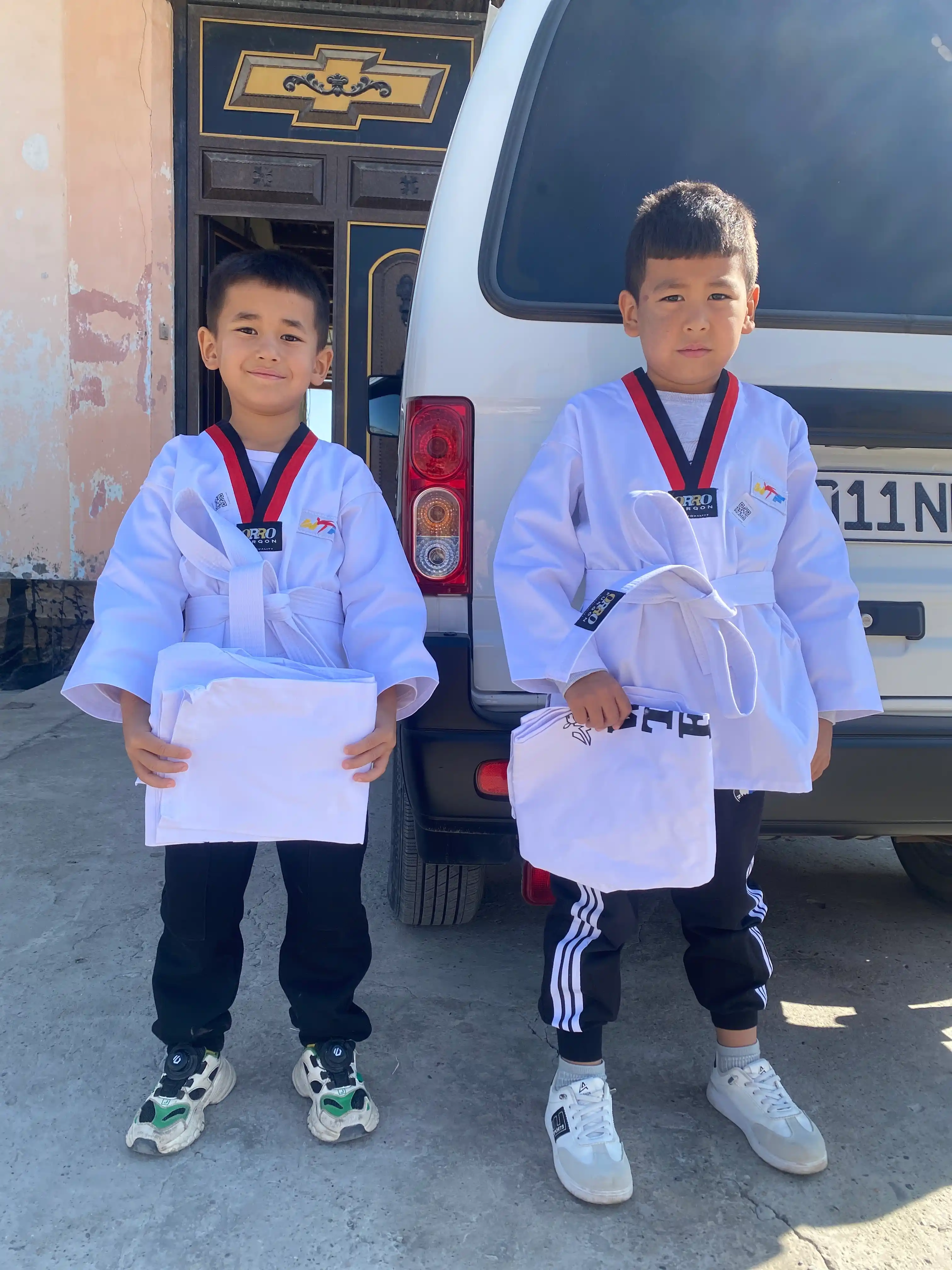 Kimono WTF Taekwondo sport formasi