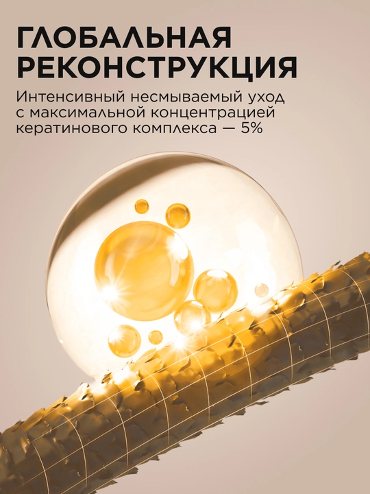 Спрей-термозащита 21 в 1 «Глобальная реконструкция» Expert Hair, 200 мл