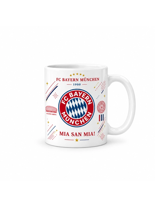 Futbol logotipli bakal krujka – Real Madrid, Barcelona, Arsenal