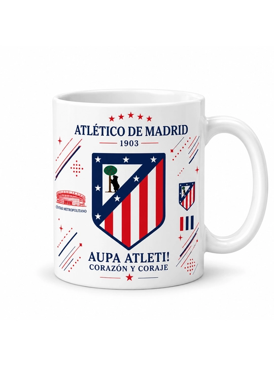 Futbol logotipli bakal krujka – Real Madrid, Barcelona, Arsenal