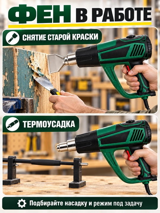 Elektr qurilish feni, issiq havo bilan ishlov berish uchun
