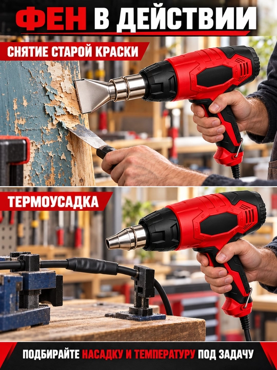 Elektr qurilish feni, issiq havo bilan ishlov berish uchun
