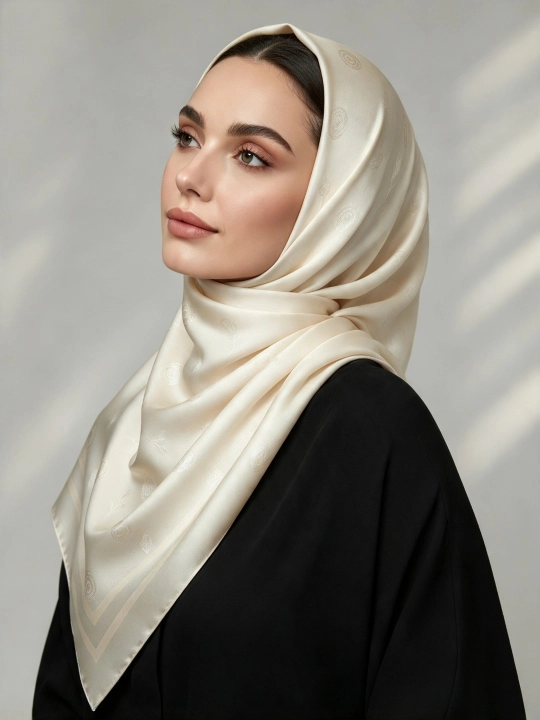DIOR ipak ro'mol, sharf, hijob 95x95 sm