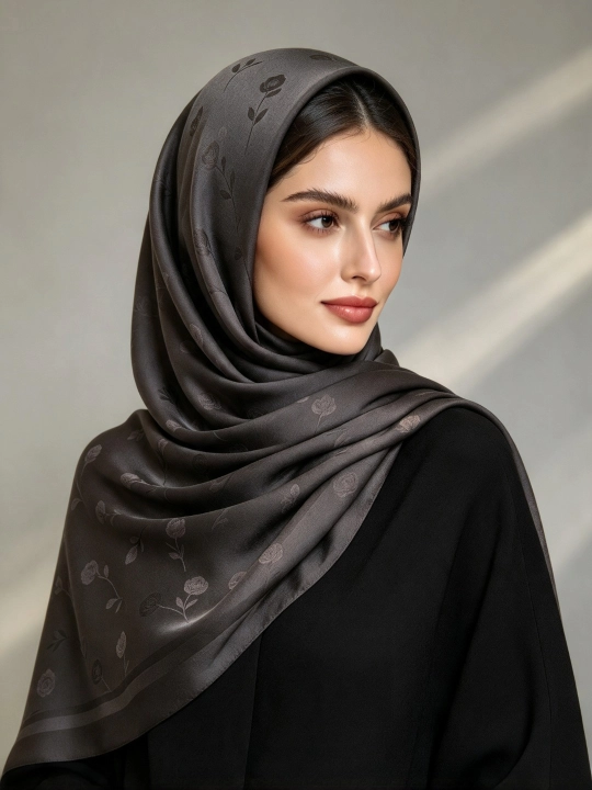 DIOR ipak ro'mol, sharf, hijob 95x95 sm