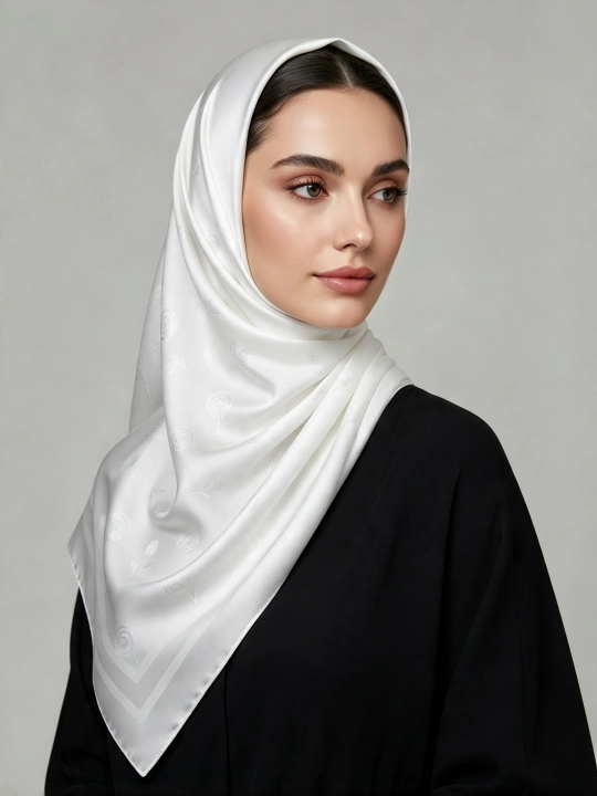 DIOR ipak ro'mol, sharf, hijob 95x95 sm