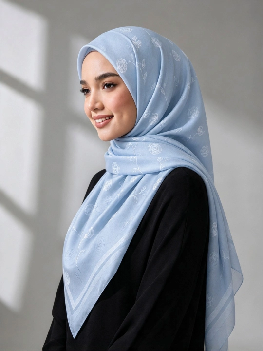 DIOR ipak ro'mol, sharf, hijob 95x95 sm