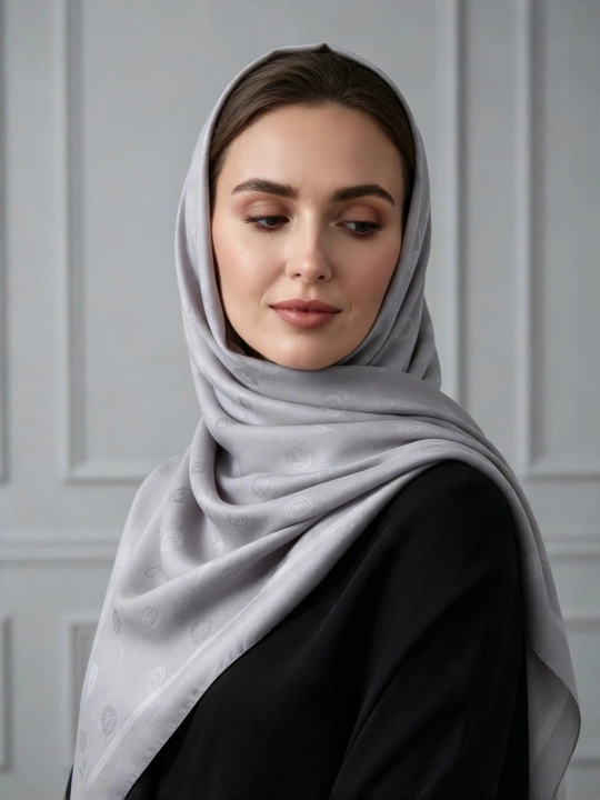 DIOR ipak ro'mol, sharf, hijob 95x95 sm
