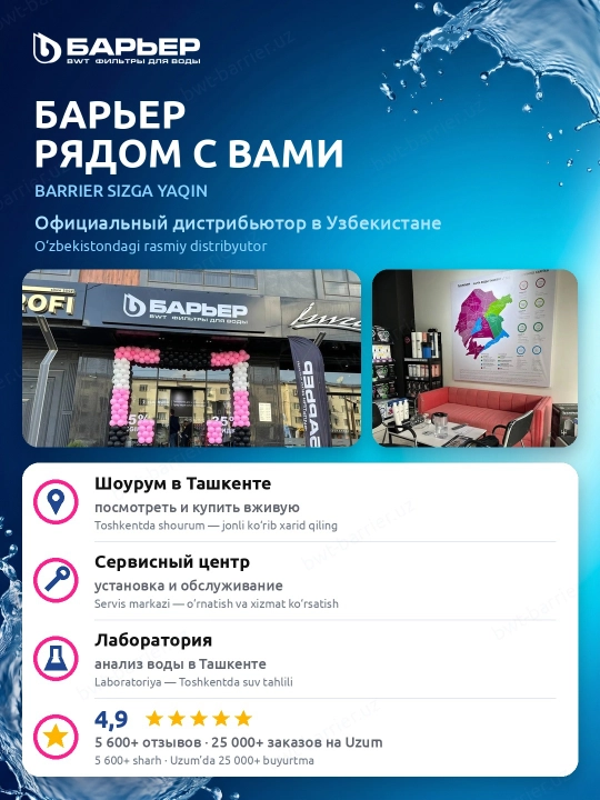 Фильтр-кувшин для воды с индикатором ресурса Барьер Сингапур Опти-Лайт StyleX, 3.5 л