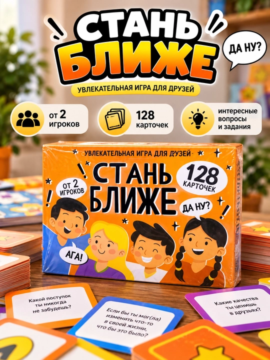 Yaqinroq tur! Do‘stona o‘yin - 