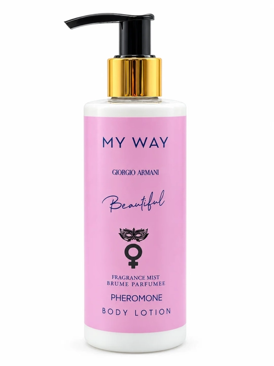 My Way Beautiful ayollar uchun parfyumlangan tana losyoni, dozatorli - 