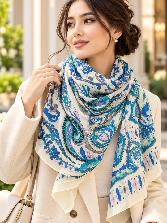 Ayollar sharf, bo‘yin sharf, yumshoq sharf, kuzgi sharf, nafis sharf, uzun sharf, 70*140 - 