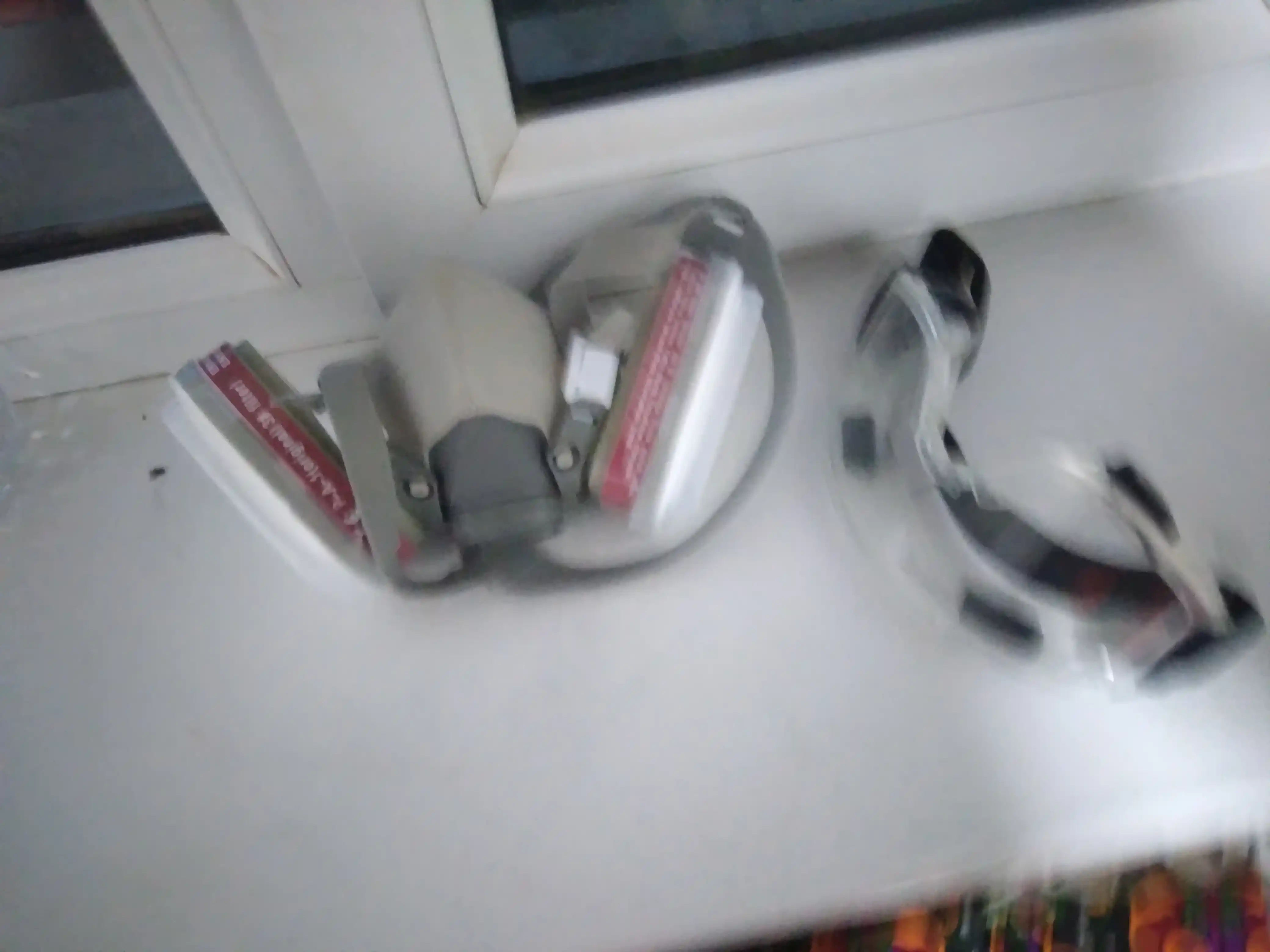 Respirator yarim niqobli, professional himoya ko'zoynagi bilan