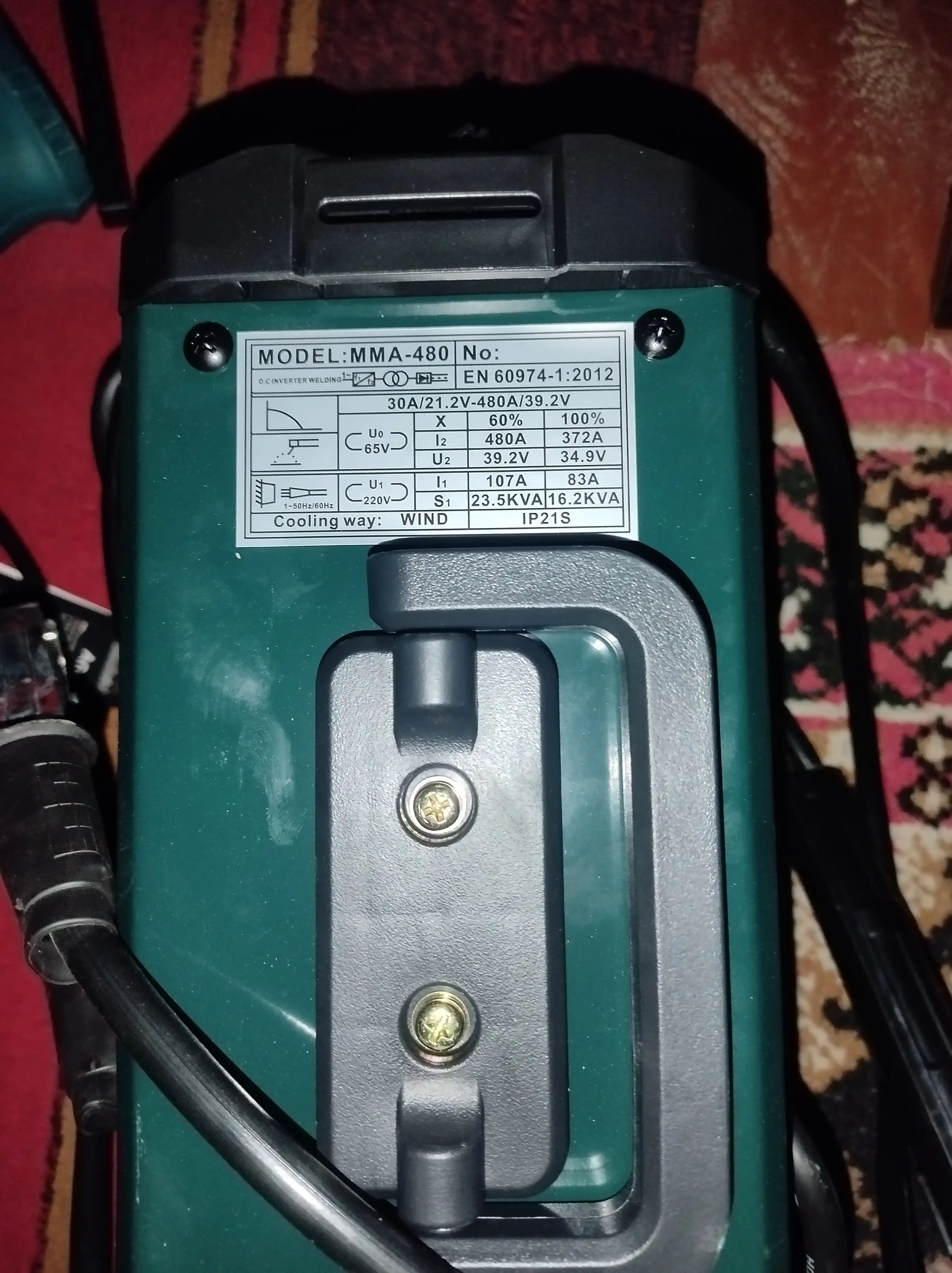SVARKA MMA-480/BOSCH MMA-500  inverter payvandlash apparati, professional svarka appar