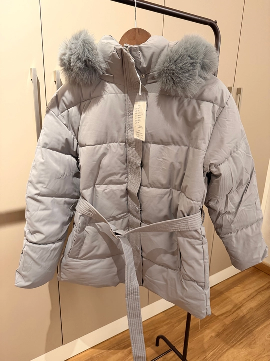 Kurtka ayollar va qizlar uchun qishki issiq kapyushonli, puxovik - UNCHA STORE